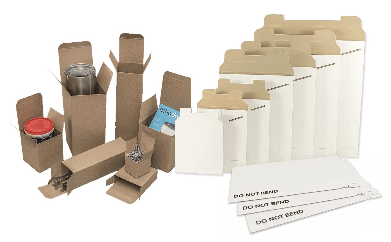 Stock mailers and Cartons